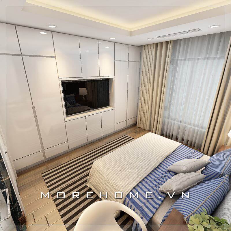 Tủ quần áo gỗ công nghiệp